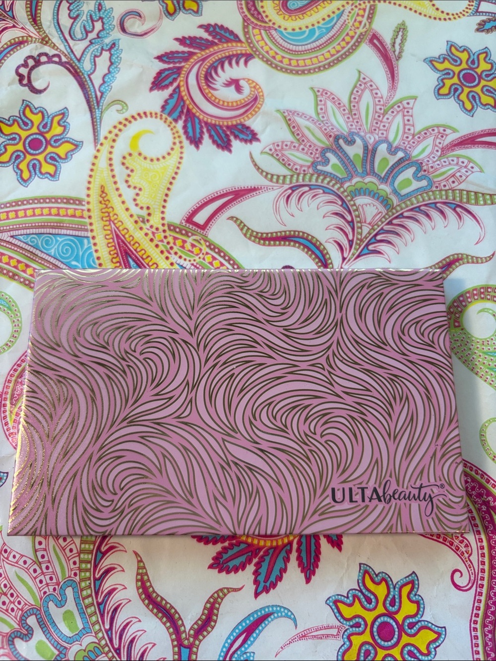 Ulta Beauty Pink Metallic Swirl Meet Me in the Moonlight Eyeshadow Palette